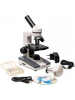 Биолаб С-16 биологический микроскоп с видео-окуляром, ахроматический монокулярный, учебный